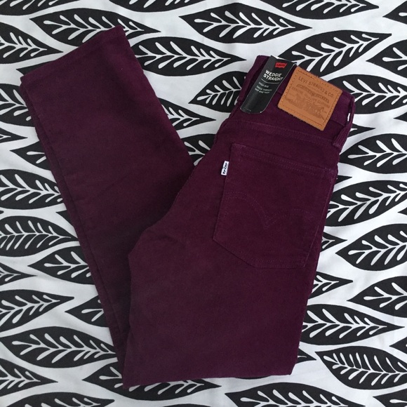 ☮️ High Rise Corduroy Vintage Wedgie Fit Levi’s - Picture 5 of 8